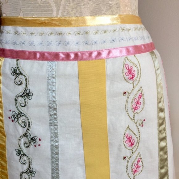 Vintage linen skirt